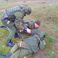 Занятия с гвардейцами