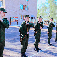Занятия с личным составом нового пополнения 361 боо (ЦОВУ)