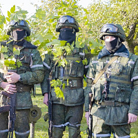 Показательное выступление от курсантов военного факультета в БГАА