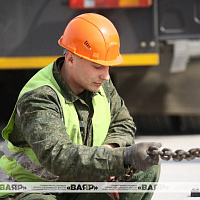 Работа подразделений 83-го отдельного инженерно-аэродромного полка
