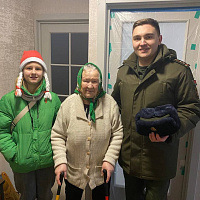 Военнослужащие 361 боо (ЦОВУ) приняли участие в акции «От всей души»