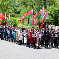 На Слонимщине увековечили память погибших в годы Великой Отечественной войны.