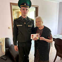 Поздравили ветеранов