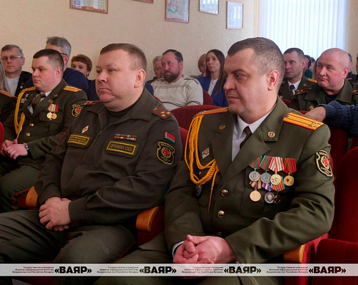 Торжественное собрание по случаю 80-летия 1068‑й продовольственной базы