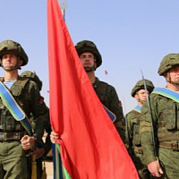 Торжественное открытие совместных учений