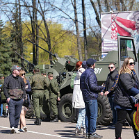 Празднования Дня Победы в Минске начинаются