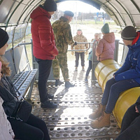 В гостях у брестских десантников