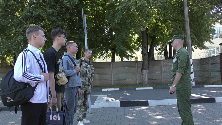 Военные сборы в 120 омбр