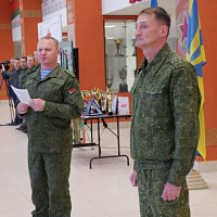 Открытие 5-й спартакиады среди военнослужащих командований и управлений