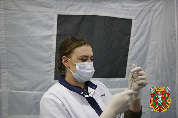 Военные врачи принимают участие в комплексной проверке боеготовности Вооружённых Сил