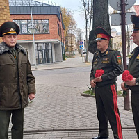 В Гродненском гарнизоне прошли памятные мероприятия, посвящённые 144-й годовщине со дня рождения генерал-лейтенанта Дмитрия Карбышева
