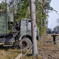 Ратный экзамен связистов