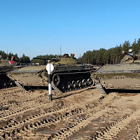 Продолжаются контрольные занятия с офицерами тактического звена управления войск ЗОК