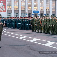 В Гомеле состоялась репетиция парада ко Дню Победы