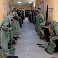 В рамках допризывной подготовки