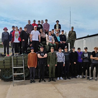 На базе 19-ой отдельной гвардейской механизированной бригады проходят сборы военно-патриотического лагеря «Патриот»