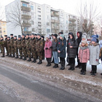 Митинг, посвященный 33-й годовщине вывода советских войск из Афганистана