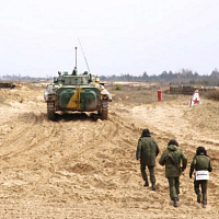 Контрольные стрельбы из вооружения БМП-2