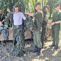 Выставка военного обмундирования 