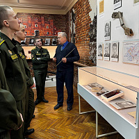 Курсанты посетили Государственный музей истории Вооружённых Сил Республики Беларусь