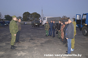 Малоритчан призвали на военные сборы