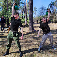 Праздник на полигоне 