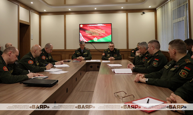Учебно-методический сбор под руководством генерал-майора Валерия Ревенко