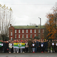 На базе 147 зрп прошла военно-патриотическая игра  «Зарница»