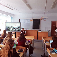 Открытые уроки для школьников от военнослужащих