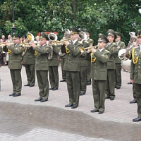 В Витебске состоялось торжественное поднятие Государственного флага Республики Беларусь