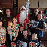 Представители 120 зрбр приняли участие в акции «Наши дети»