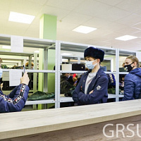 На военном факультете ГрГУ имени Янки Купалы прошел День открытых дверей