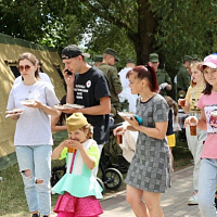 Праздничные мероприятия в столичном парке Победы