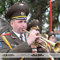 Церемония открытия реконструированной площади Победы в Бобруйске