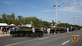 «Армейский плацдарм» в парке Победы