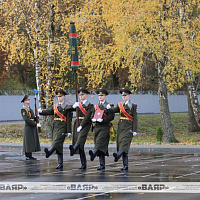 Церемония вручения Боевого Знамени