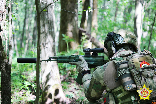 Тактико-специальное занятие с витебскими десантниками