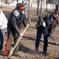 Субботник в Осиповичах