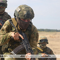 Под Брестом продолжается совместная антитеррористическая тренировка Беларуси и Китая