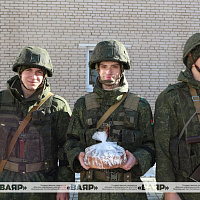 В Гродненском гарнизоне прошла акция «Мамины пироги»