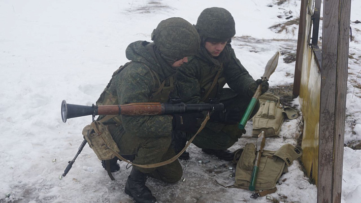 Сборы по специальностям с военнослужащими 103 овдбр