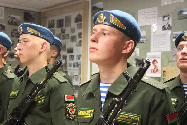 Марьиногорские спецназовцы присягнули на верность Родине