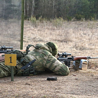 Продолжаются состязания на лучшего снайпера, снайперскую пару и команду ЗОК