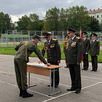Сдали экзамен — присягнули на верность Родине