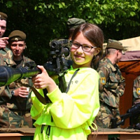 Гвардейцы приняли участие в военно-исторической реконструкции