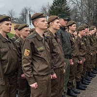 Продолжаются церемонии увольнения военнослужащих в запас 