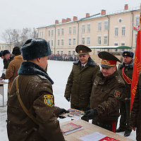 Гвардейцы приняли Военную присягу