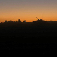 Контрольные занятия по огневой подготовке в ночное время с военнослужащими 11 омбр