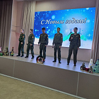 Представители военного комиссариата Борисовского и Крупского районов посетили воспитанников Борисовского кадетского училища 