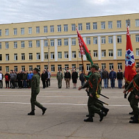 Торжественная церемония завершения учебных сборов